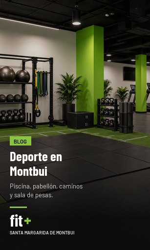 Dónde hacer deporte en Santa Margarida de Montbui