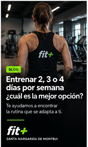 Entrenar 2, 3 o 4 días por semana: ¿cuál es la mejor opción?