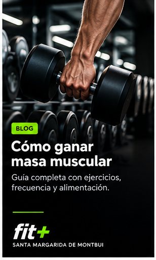 Cómo ganar masa muscular