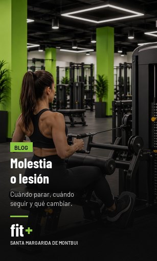 Molestia o lesión: cuándo parar y cuándo seguir