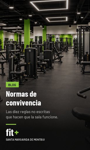 Normas de convivencia en el gimnasio