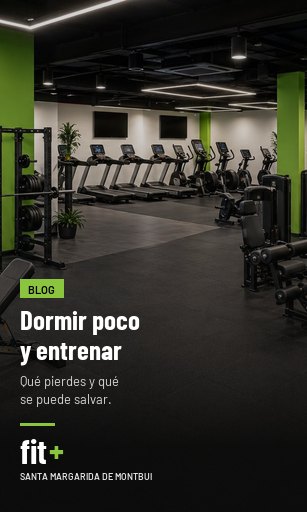 Dormir poco y entrenar: qué pierdes y qué se puede salvar