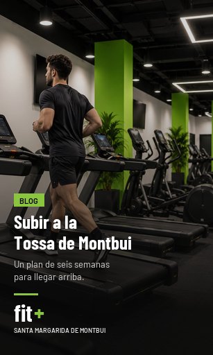 Prepararse para subir a la Tossa de Montbui