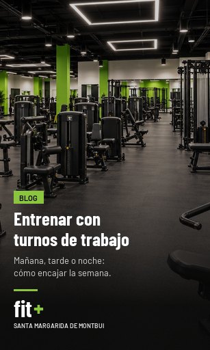 Entrenar con turnos de trabajo